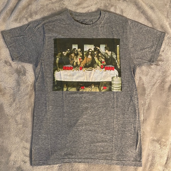 The Last Supper Beer Pong T Shirt - Picture 1 of 8